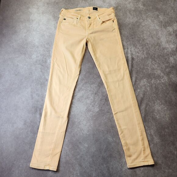 Denim - AG Adriano Women Jeans Peach  Size 26 Legging Ankle Super Skinny Ankle teen-ager